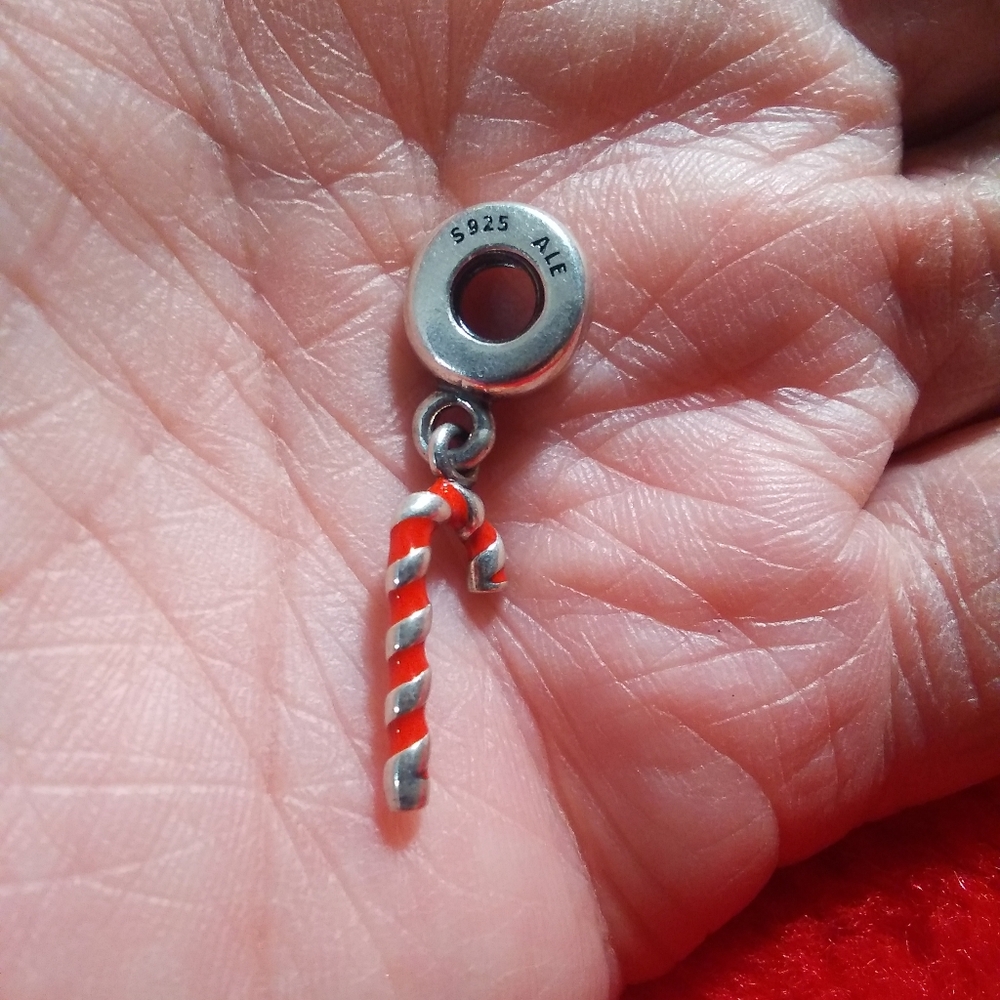 Pandora Candy Cane Charm